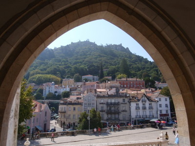 View from portical.